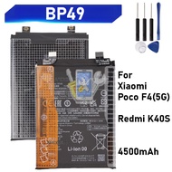 BP49 For Xiaomi Poco F4(5G)/Redmi K40S 4500mAh Batteries+Tools