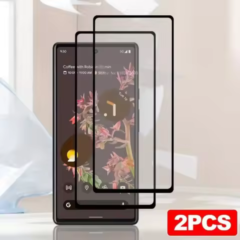 2Pcs Screen Protector For Google Pixel 8 Pro Pixel 4 5 6A Glass Screen Protector For Google Pixel 2 