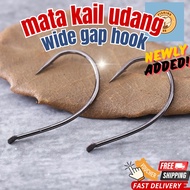 【Prawn Hook】Sz069 Korea /High Carbon Steel Mata Kail udang/ Pancing Udang Galah