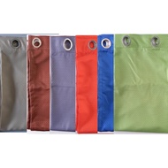 Per Piece Thai Silk Curtains with 8 ring, sizes in Length = 85 inches,75inches, 95 inches