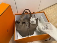 Hermes picotin 22 大象灰