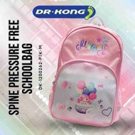 DR.KONG School Bag Backpacks - M SIZE (DK-1200262-PIK)