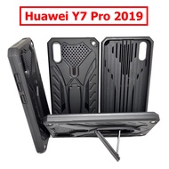 เคส Huawei Y5 Prime 2018  Y5p  Y6 2019  Y6p  Y6s  Y7 Pro 2019  Y7a  Y9 2019  Y9s - เคสหุ่นยนต์ กันกระแทก ตั้งได้ หัวเหว่ย