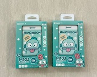 XPower Sarnio Hangyodon 水怪公仔10000 mAh 免線磁吸type-C iPhone 線無線充電器XPower x Sanrio Hangyodon 水怪 M10J 1000