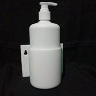 BDS- BRACKET BOTOL 500ML / BRAKET BOTOL PUMP 500ML / HOLDER BOTOL PUMP WARNA PUTIH