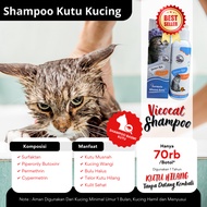 Powerful Cat Flea Shampoo, Cat Flea Egg Shampoo vicocat Shampoo
