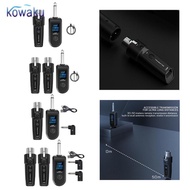 [vsrhkq] Microphone Transmitter Receiver XLR Adapter System Noise Reduction Universal