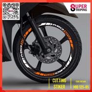 Cutting Stickers Rim Stickers yamaha mio 125 Sporty m3 mios miogt mioj mio soul xeon gt exon r code 
