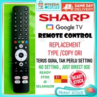 Sharp Smart TV Remote Control Sharp Smart TV Google TV Remote control replacement type