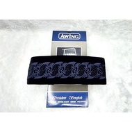 HITAM Peci Awing Motif Embroidered Ananta 2 / Songkok Awing Motif Botdir Black Ananta 2