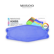 MIISOO N95 KN95 Multicolor Korea KF94 Masker Kesehatan masker evo 4ply - Biru T 1 Box