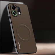 PU Leather Magnetic Case  For OPPO K13 Turbo Pro 5G Textured Back Cover Silicone Protection Phone Ca