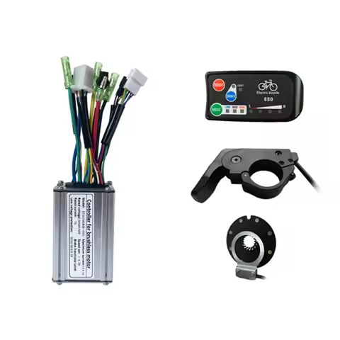 A79E-KT-15A Ebike Controller Kit 36V 48V 250W for Electric Bicycle Motor Conversion Kit with LED880 