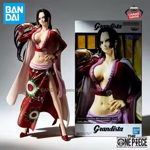 Bandai Original Banpresto 2026 ONE PIECE Grandista Boa Hancock Action Figures Anime Figuras Cartoon 