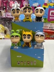 (現貨）🇰🇷韓國動物造型 蠟筆小新公仔 一套六款