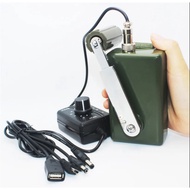 30W/28V Portable Dynamo Phone Charger Military 30W/0-28V Hand Crank Generator Outdoor Mobile Phone C