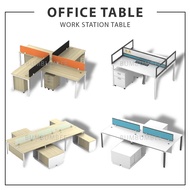 4 Seater Office Desk Table Workstation with Partition/Office Desk 4