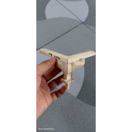 KAKI KAMBING KAKI SANGKAR MENTAH 1 SET ISI 4 PCS MODEL KAMBING UNTUK KAKI BAWAH KANDANG KOTAK MODEL