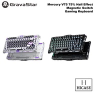 GravaStar Mercury V75 75% Hall Effect Magnetic Switch Gaming Keyboard