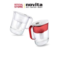 novita HydroPlus®/HydroPure™ Water Pitcher NP120 Bundle (incl 4pcs Filter) l 3.7L