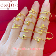 แหวนทองแท้YHGOLD แหวนน้ำหนัก0.6กรัม / 1กรัม ทองคำแท้96.5% ขายได้จำนำได้