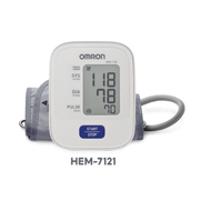 Omron เครื่องวัดความดันโลหิต รุ่น HEM-7121 ของแท้รับประกันศูนย์ 5 ปี ( แถมฟรี Adapter )