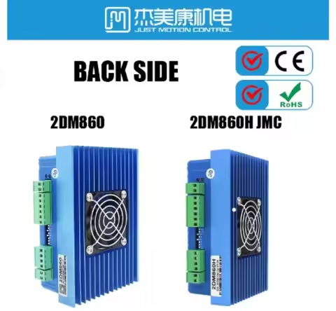 JMK 2DM860H 2-phase Digital Stepper Motor Driver 2DM860H 2.1A-8.4A 24-80V AC&DC Universal For NEMA 3