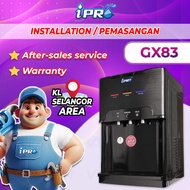 IPRO GX-83TB Tabletop Water Dispenser Hot Normal Cold with 4pcs Halal Filter (with Installation KL &