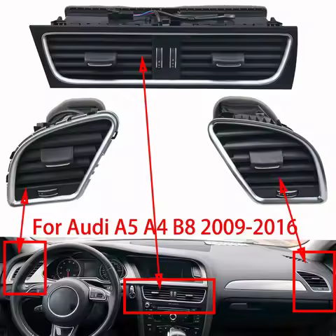 Applicable to the air outlets for Audi A4 LB8A5 including the instrument panel air outlet and the ce