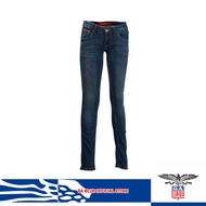 GA Blue 907 Seluar Jeans Wanita Skinny Pinggang Rendah (Skinny) - 99076108