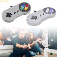 Doublebuy Gamepads 16 Bit Handle Joystick Controller Pad for SNES System Console Gamepad