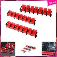 [Lsxmz] Movie Chair Diorama, Miniature Cinema Chair Model Toy, Portable DIY Kit, Realistic Dollhouse