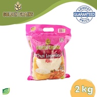 【Hot Sale】Golden Grains Thai Jasmine Rice 2kg