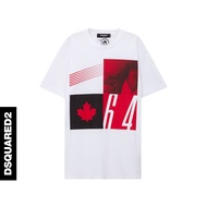 DSQUARED2S Men's Printed New Casual Short-sleeved T-shirt