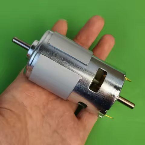 RS-795 Mini Dual Ball Bearing Motor DC12V 14.4V 24V High Speed Large Torque Double Shaft Cooling Fan