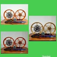 SPORT RIM FG 510 Y15 , LC5s , Y125zr ( SET  LATIVO HUB , LATIVO DISK , LATIVO SWING ARM )