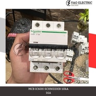 MCB IC60H SCHNEIDER 3Phase 10kA 16A ORIGINAL For Electricity.