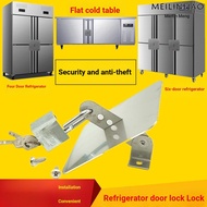 B. b.Commercial Refrigerator Lock Refrigerator Lock Commercial Four-Door Refrigerator Lock Buckle Si