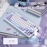 ATTACK SHARK X820Ultra 75% Wireless Gaming Mechanical Keyboard Hot-Swappable Gasket Mount RGB Backli