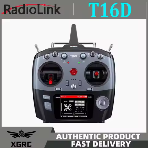 RadioLink T16D 16 Channels RC Transmitter 2.4GHz with R16F Receiver Remote Controller for RC Car Boa