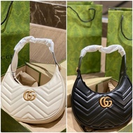 Half-Moon Bag Moon Bag Crossbody Chain Bag Single Shoulder Underarm Bag Wave Pattern Women's Bag