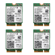 4X AX211NGW WiFi 6E M.2 Key E CNVio2 Dual Band 2.4Ghz/5Ghz Wireless Network Card 802.11Ac Bluetooth 