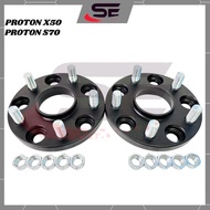 2Biji Tayar Wheel Spacer Adapter Proton S70 X50 Wheel Spacer Rim 5x114.3 15 20 25mm Specer Rim X50 S