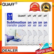 BUNDLE SAVE Quaff Sublimation Transfer Paper Size: A4 100sheets T-shirt Mugs Sublimation Consumbale 