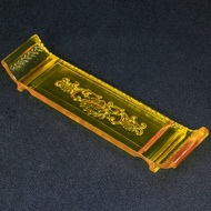 Supplies Ancient Method Glass Relics Seven Treasures Glass Lotus Offering Table Tribute Cup Dedicate