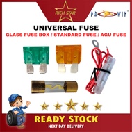 (With Ring Terminal) UNIVERSAL STANDARD FUSE - WIRE FUSE - AGU GOLD FUSE 5A FUSE 30A FUSE CAR ACCESS