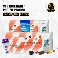 My Protein Whey Protein Powder 1kg/2.5kg/5kg - Gym Strength, Workout, Recovery