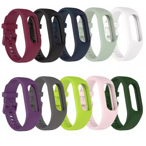 Silicone Sports Straps For Garmin Vivosmart 5 Smart Bands Watch Accessories Replacement Bracelet Ban