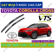 High-quality 3-section wiper, Toyota Corolla Cross windshield silicone wiper, bag Toyota Corolla Cro