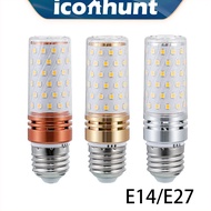 Bulb E14 E27 3colors 12W High Quality Durable Light Bulb